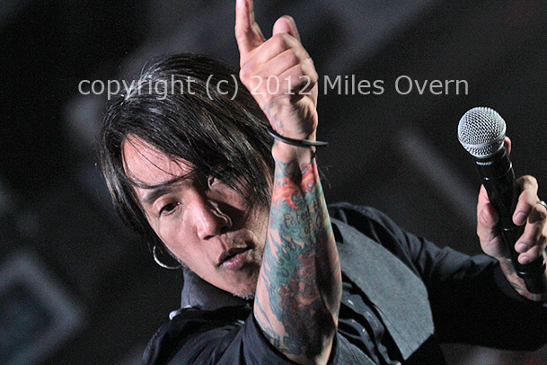 Arnel Pineda Photo by: Miles Overn (c) copyright 2012