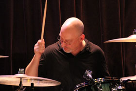 Gary Novak at Jazz Alley Photo by Miles Overn